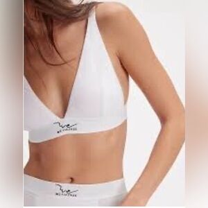 #253 NWT Free People We The Free White Triangle Bralette XS